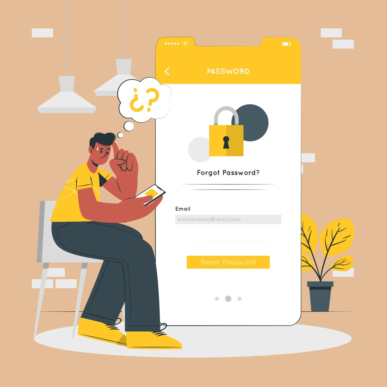Forgot Password Page Image